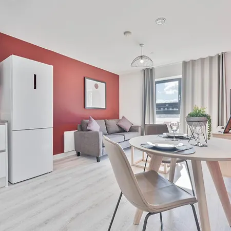 Stayzeni, Hardwick House Derby Smart 1 Bed Flat Exterior foto