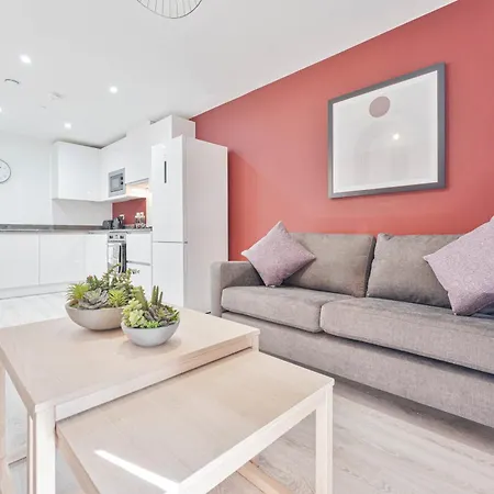 Stayzeni, Hardwick House Derby Smart 1 Bed Flat Exterior foto